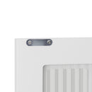 3 Door Wall Cabinet With Glass Door And Towel Bar