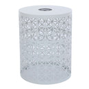 Modern Iron Solar Side Table With Built - In Light