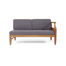 Aston - 2 Seater Sofa Right Side - Dark Gray