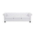 Chesterfield Style 3 Seater Sofa With Deep Button Tufting
