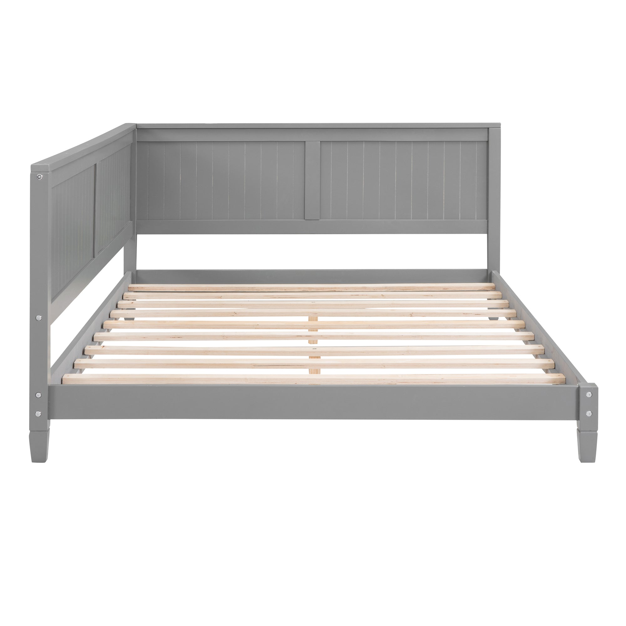 Full Size Wood Daybed/Sofa Bed, Gray - Atlantic Fine Furniture Melbourne FL
