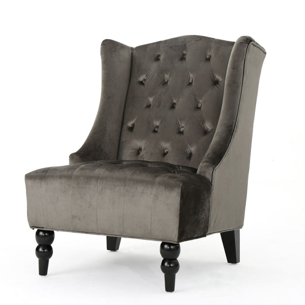 Toddman - Hi - Back Club Chair With Elegant Design