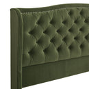 Marcella - Upholstered Shelter Headboard Bed Set