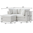 Chauncy - Sectional With Storage Ottoman