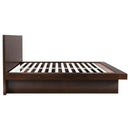 Jessica - Wood LED Panel Bed