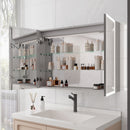 Bathroom Medicine Cabinet With Lights, LED Medicine Cabinet With Mirror, Lighted Medicine Cabinet With Defogger