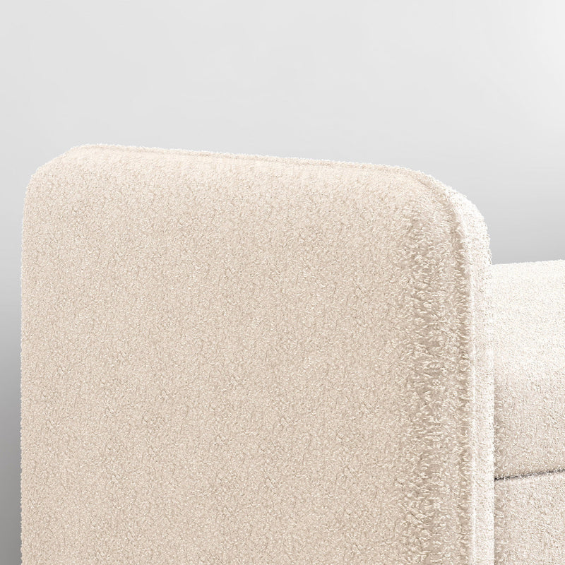 Teddy Velvet Storage Stool With Storage Space For Apartments