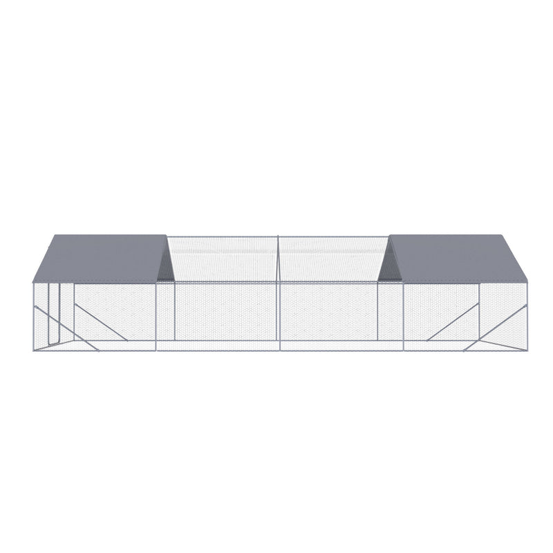 Outdoor Chicken Coop Metal Big Space