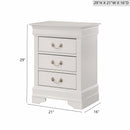 Louis Phillipe - Nightstand - Wood