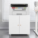 Office Furniture Copier Cabinet 2 Door Steel Copier Stand Mobile Pedestal File Printer Stand