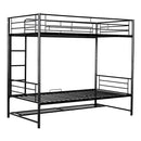 Metal Bunk Bed & Shelf And Guardrails