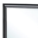 Elegant Traditional Wall Mirror - Black