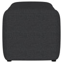 Modern Upholstered Tufted Accent Bench & Round Legs