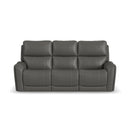 Carter - Power Reclining Sofa With Console & Power Headrests & Lumbar