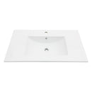 Premium Rectangular Vanity Top With Single Faucet Hole And Overflow