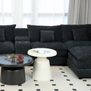U Shaped Sectional Cloud Couch For Living Room