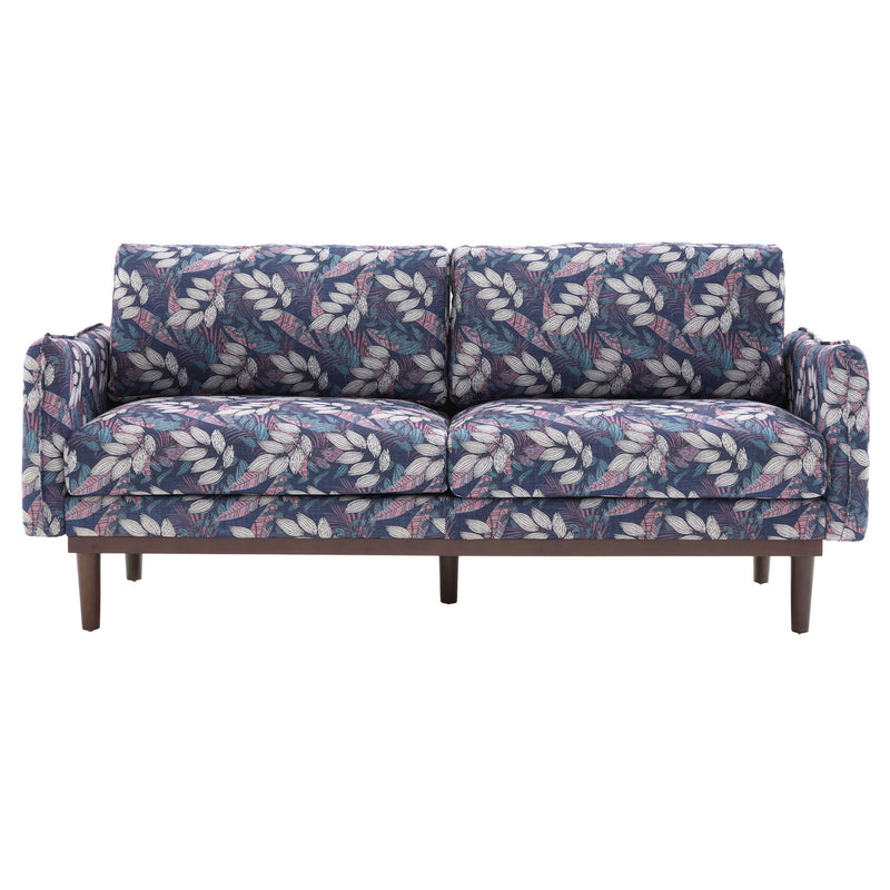 2 Seater Loveseat Sofa With Spacious Seating Area