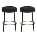 Stylish Design Counter Stools (Set of 2)