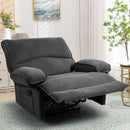 Oversized Manual Recliner Chair Sofa For Living Room