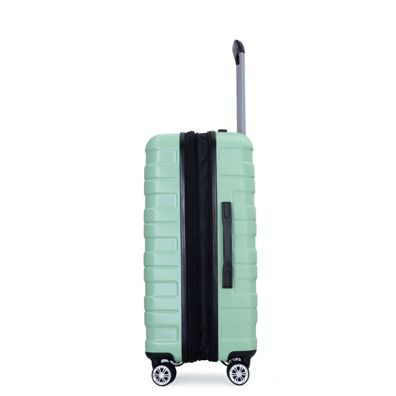 Luggage Set Of 5 Pieces, Expandable Hard Pc Luggage Set With Tsa Lock For Rotating Wheels