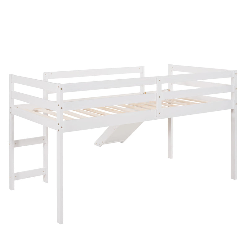Loft Bed With Slide, Multifunctional Design