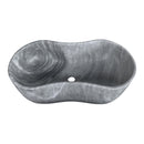 Bathroom Vessel Sink With Wavy Design