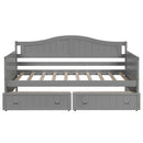 Wooden Daybed, Sofa Bed, No Box Spring Needed