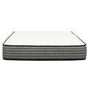 Premium 12" Queen Size Hybrid Mattress In A Box Soft Gel Memory Foam Top With Cooling Technology - Gray / White