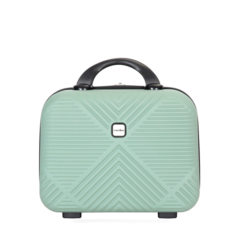 4 Piece Lightweight Suitcase, Makeup Box, Aircraft Wheels