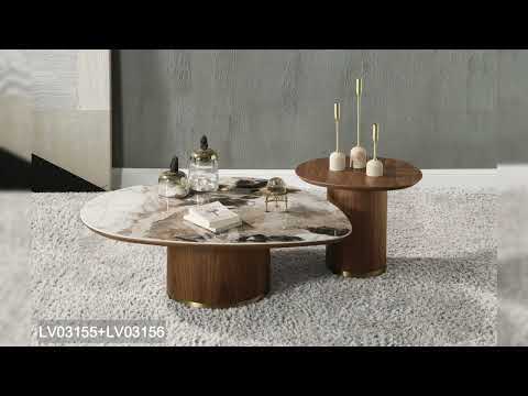 Willene - TV Stand With Ceramic Top - Dark Brown
