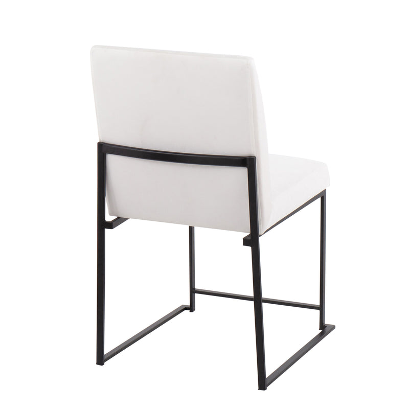 Fuji - Contemporary Modern Elegance With High Back Dining Chair (Set of 2)