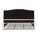 Carmen - Upholstered Wingback Panel Bed Frame