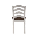 Bettina - 5 Piece Dining Set - Gray & Weathered Oak