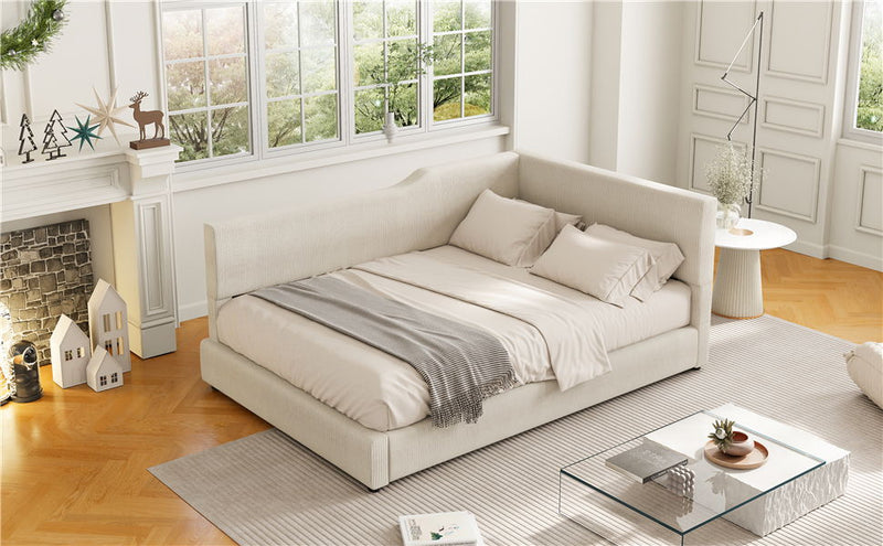 L Shaped Upholstered Daybed