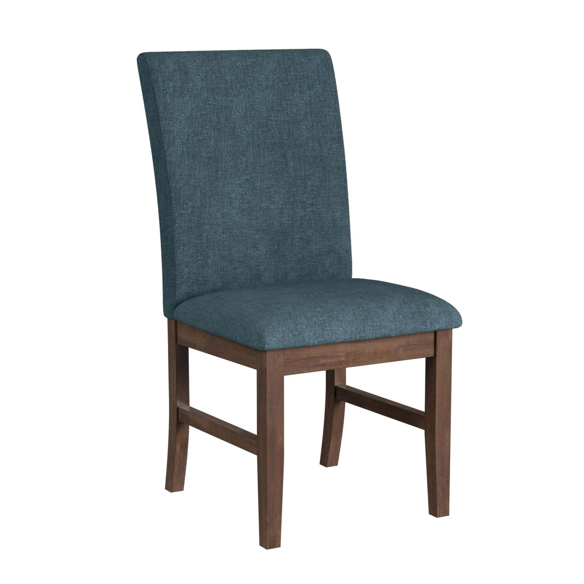 Santa Barbara Fabric Dining Side Chair (Set of 2) in Blue by Elements International, view 10