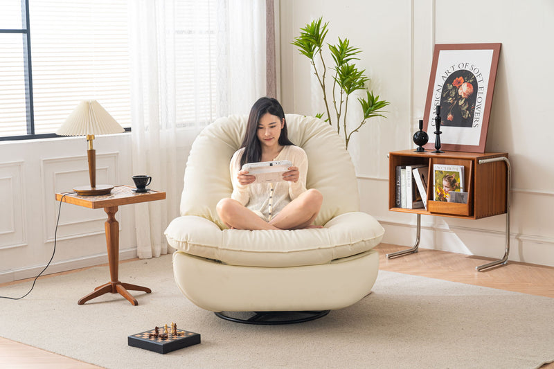 Power Recliner Swivel Glider USB Charger With Bluetooth Music Player, Sleep, Working, Game And Leisure