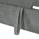 Versatile L Shaped Sofa Bed With Storage, Cup Holders, USB Ports Chenille