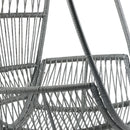 Reno - Outdoor Wicker Swivel Lounge Chair - Light Gray