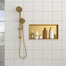 Stainless Steel Shower Niche With Seamless Design For Bathroom Storage