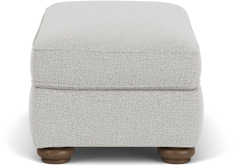 Preston - Cocktail Ottoman - White