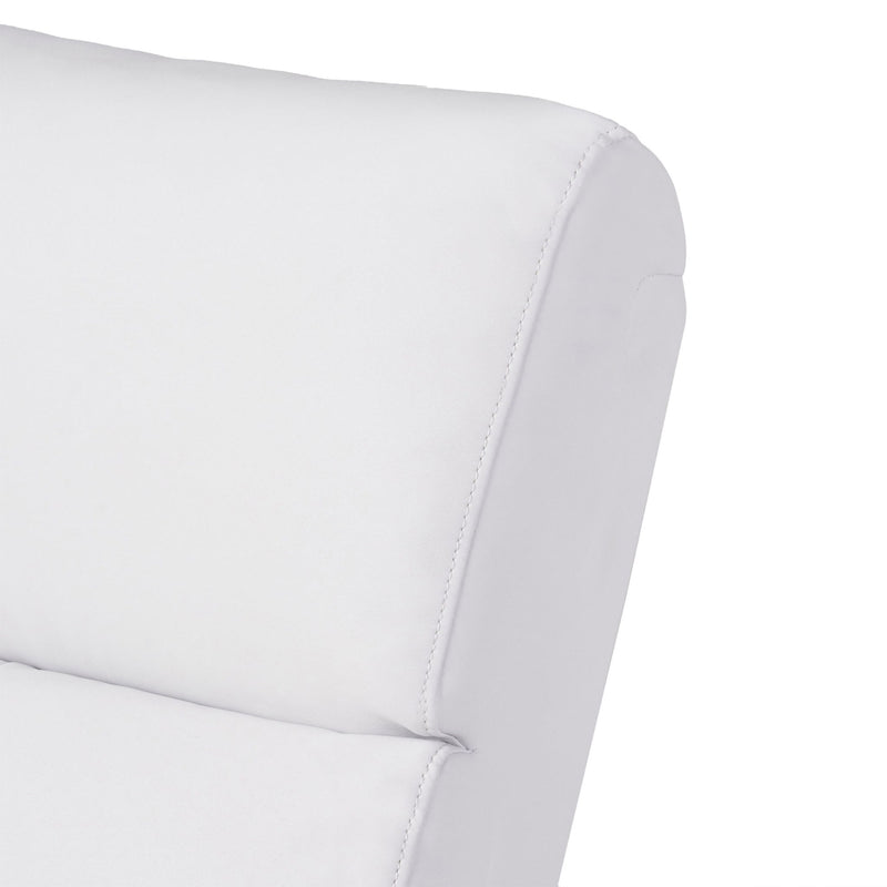 Contemporary Recliner Chair With Push Back Function