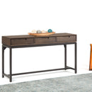 Banting - Mid Century Wide Console Table - Walnut Brown
