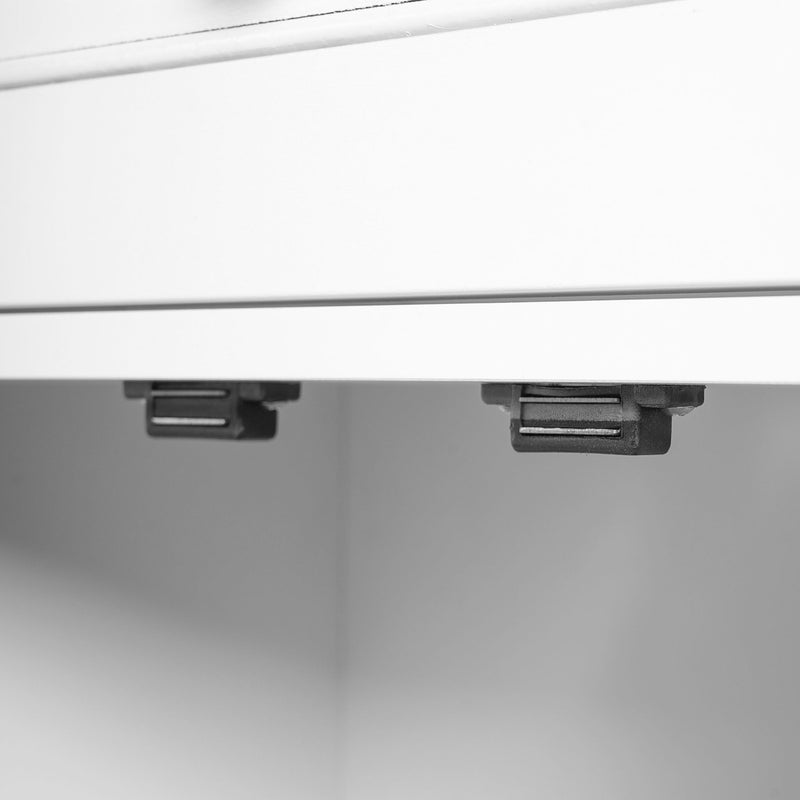 Bathroom Storage Cabinet, Adjustable Shelves & Drawer, Freestanding Linen Tower