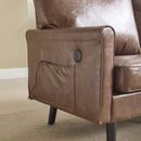 Mid Century Modern Loveseat Sofa With USB Ports, Removable Pillow Cover