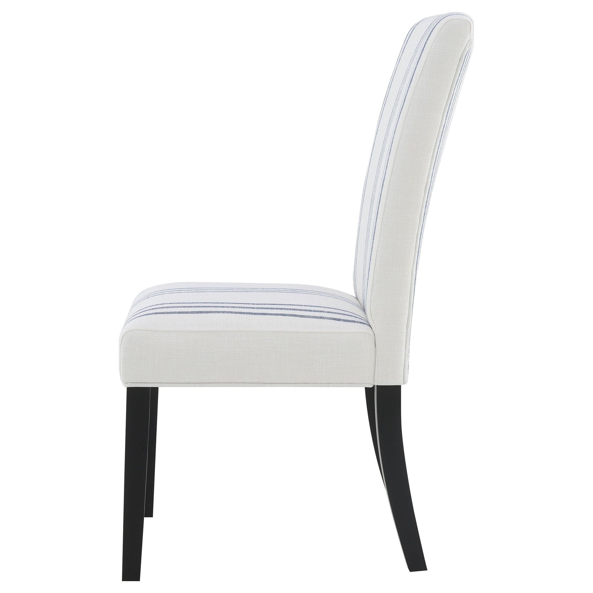 Herran Upholstered Dining Side Chair Beige (Set of 2) - Atlantic Fine Furniture Melbourne FL
