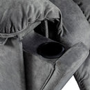 Swivel And Rocking Recliner Chair With Massage And Heating