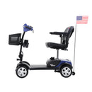 Max Sport - 4 Wheels Outdoor Compact Mobility Scooter With 2 Pieces X 12Ah Lead Acid Battery