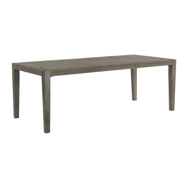 Versailles Contemporary - Rectangular Dining Table With 1 X 24 Leaf - Grey