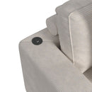 Arizona - Chaise With 1 Pillow 20", 2 Cupholders And 2 USB