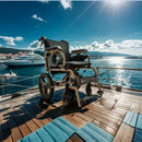 Lightweight Foldable Transport Wheelchair For Adults,Square Tube Design